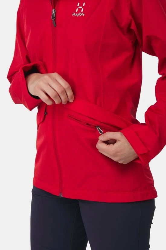 Haglöfs Husk Hardshell Jas Dames 11 Haglöfs Husk Hardshell Jas Dames - Afbeelding 9