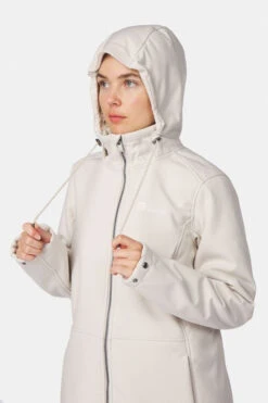 Jack Wolfskin Windy Valley Coat Softshell Parka Dames -Winterjas Winkel 4064993523836 015 nl