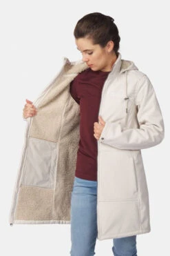 Jack Wolfskin Windy Valley Coat Softshell Parka Dames -Winterjas Winkel 4064993523836 020 nl