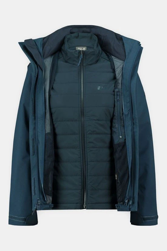 Jack Wolfskin Glencoe Cloud 3-in-1 Jas 21 Jack Wolfskin Glencoe Cloud 3-in-1 Jas - Afbeelding 19