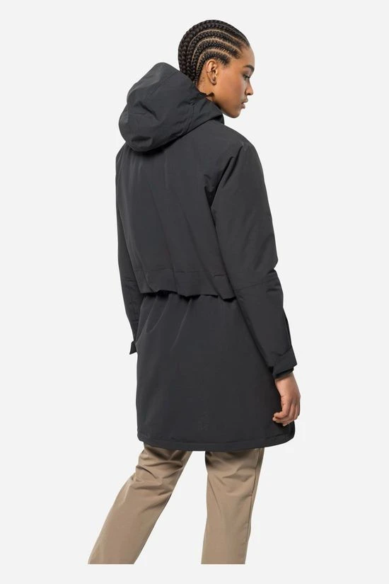 Jack Wolfskin Alex 2L Gevoerde Dames Parka 4 Jack Wolfskin Alex 2L Gevoerde Dames Parka - Afbeelding 2