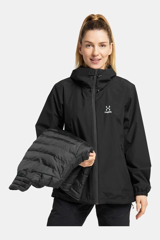 Haglöfs Eldstad 3-In-1 Mimic Gore-Tex Jas Women 8 Haglöfs Eldstad 3-In-1 Mimic Gore-Tex Jas Women - Afbeelding 6