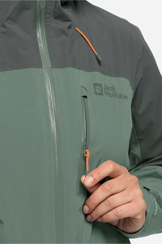 Jack Wolfskin Go Hike Jacket Hardshell Dames 7 Jack Wolfskin Go Hike Jacket Hardshell Dames - Afbeelding 5