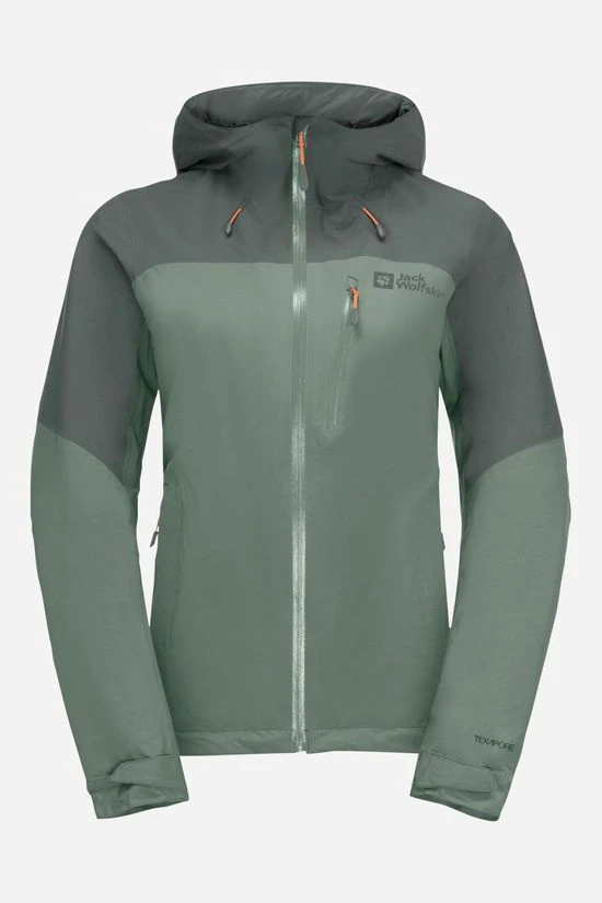 Jack Wolfskin Go Hike Jacket Hardshell Dames 9 Jack Wolfskin Go Hike Jacket Hardshell Dames - Afbeelding 7