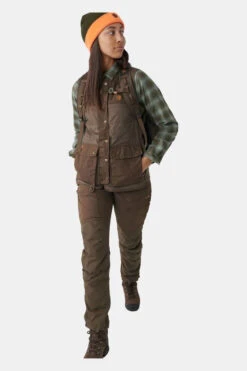 FJÄLLRÄVEN Forest Wool Padded Vest Dames