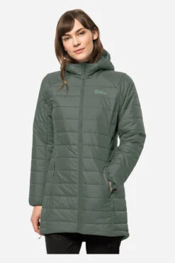 Jack Wolfskin Bergland Gevoerde Dames Jas