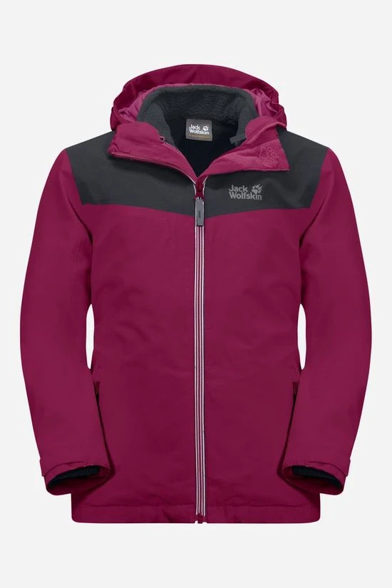 Jack Wolfskin Snowfrost 3-In-1 Jas Junior 3 Jack Wolfskin Snowfrost 3-In-1 Jas Junior