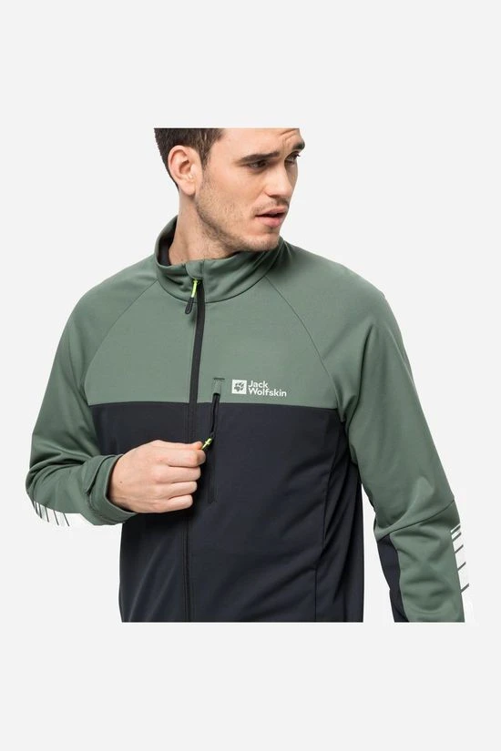 Jack Wolfskin Morobbia Softshell Fietsjas 6 Jack Wolfskin Morobbia Softshell Fietsjas - Afbeelding 4
